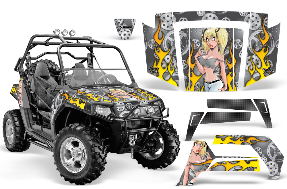 Polaris RZR 800 SILVER Mandy Motorhead